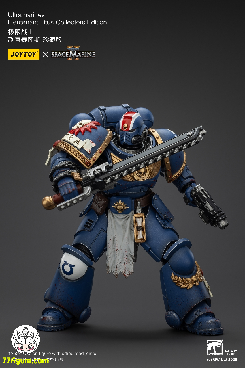 【予約商品】ジョイトイ JoyToy Source 1/18 『ウォーハンマー40K』ウルトラマリン タイタス中尉 - コレクターズ版 塗装済み可動フィギュア