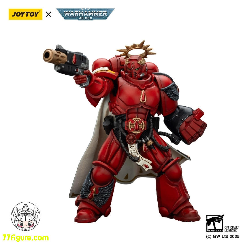 【予約商品】ジョイトイ JoyToy Source 1/18 『ウォーハンマー40K』ブラッド エンジェル キャプテン インフェルノピストル&パワーフィスト付き 塗装済み可動フィギュア