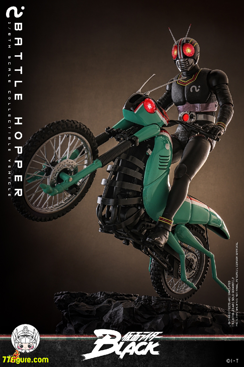 【予約商品】HotToys 1/6 TMS161 仮面ライダーBLACK バトルホッパー 塗装済み可動フィギュア