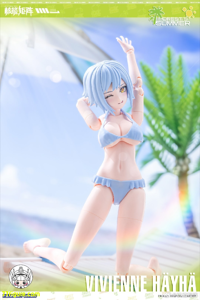 【品切れ】Nuke Matrix 1/12 「ファンタジーガール」Vivienne Häyhä Summer Shine Ver. プラモデル