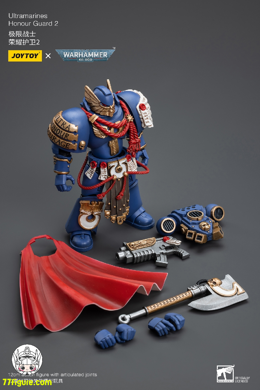 【品切れ】ジョイトイ JoyToy Source 1/18 『ウォーハンマー40K』ウルトラマリン オナーガード 2 塗装済み可動フィギュア