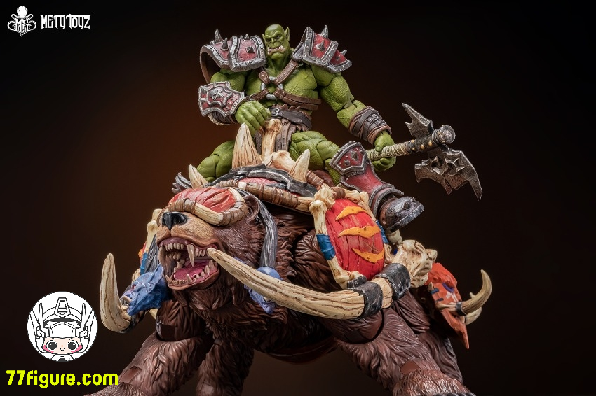 【予約商品】Metytoyz 装甲巨熊 マウント 限定版 塗装済み可動フィギュア