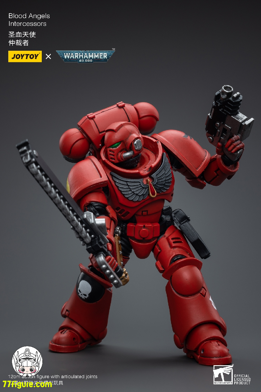 ジョイトイ JoyToy Source 1/18 『ウォーハンマー40K』ブラッドエンジェル インターセッサーズ 塗装済み可動フィギュア