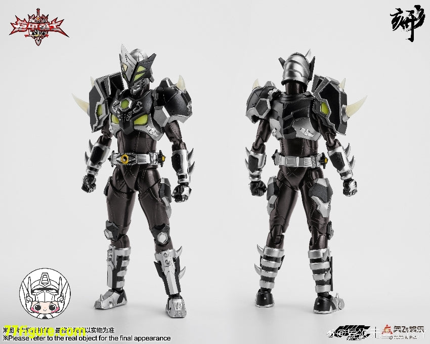 【品切れ】異次元重工 DI-AH-12 『鎧甲勇士』クロサイ 塗装済み可動フィギュア