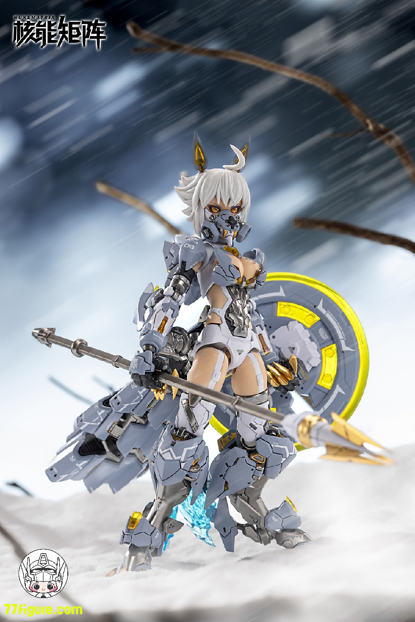 【品切れ】Nuke Matrix 1/12 「ファンタジーガール・サイバーフォレスト」マッドウルフ カロリーナ・ロルフ プラモデル