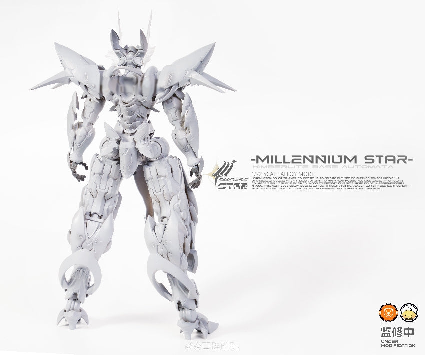 【先行販売】壹理創玩 1/72 KBA-M01 キンバーライトベース オートマタ ミレニアムスター 塗装済み可動フィギュア