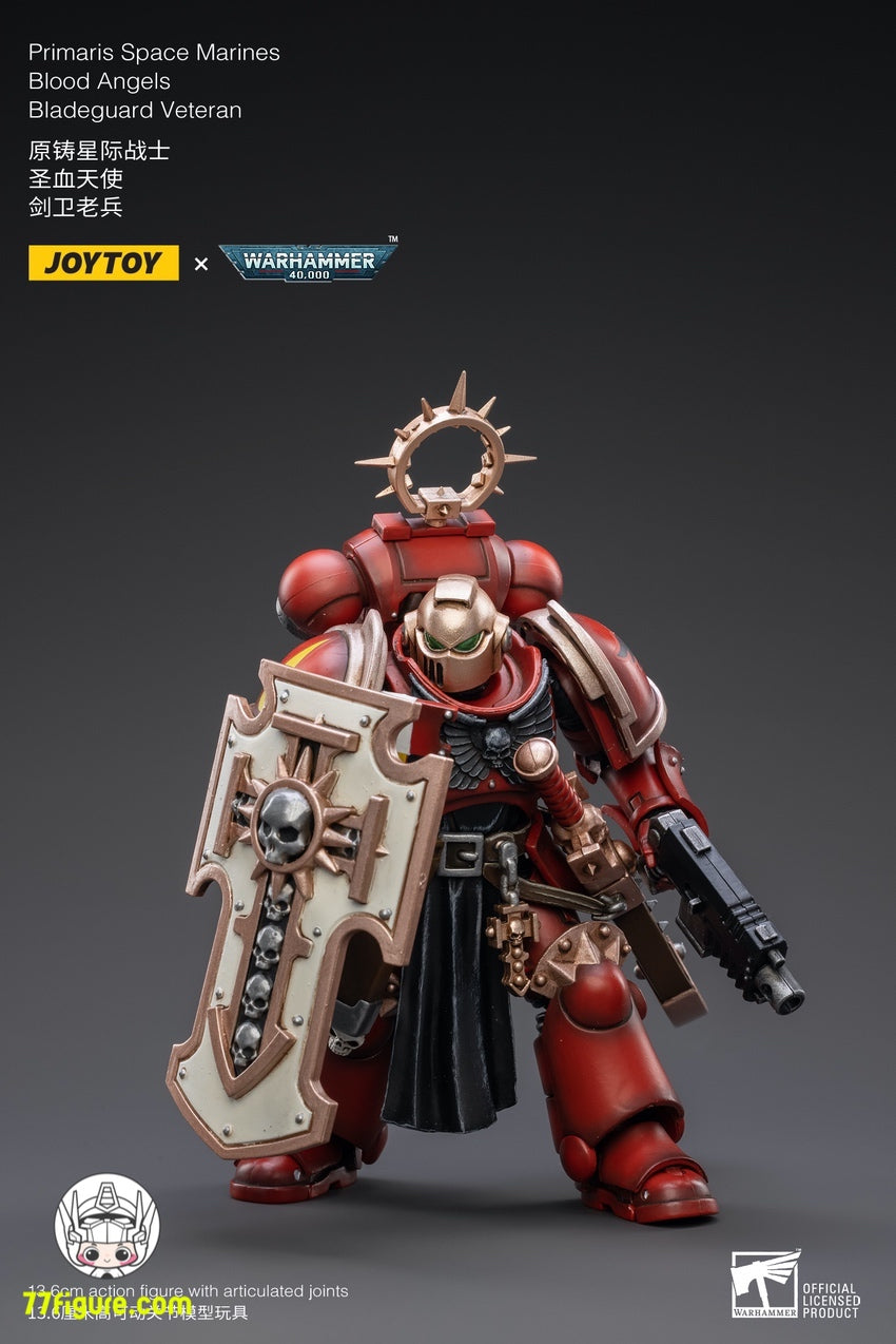 【品切れ】ジョイトイ JoyToy Source 1/18 『ウォーハンマー40K』ブラッド エンジェルズ ブレードガード ベテラン 塗装済み可動フィギュア