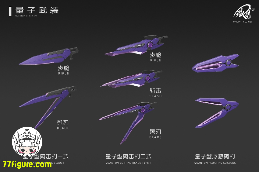 【予約商品】鉄創模型 Iron Toys 1/100 TC-004 星淵 Star Abyss 暗夜版 プラモデル