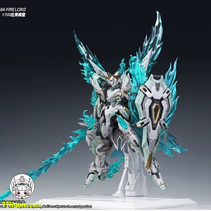 SNAA 1/100 蒼炎の魂 - 炎皇 SNAA Model 1/100 YR-04「エンペラー」焱皇(Fire Lord