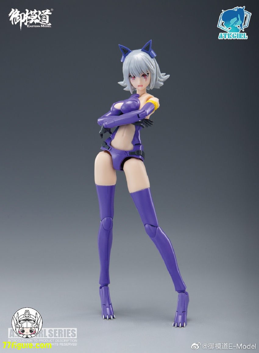 【品切れ】御模道 1/12 「A.T.K.GIRL」フェンリル プラモデル