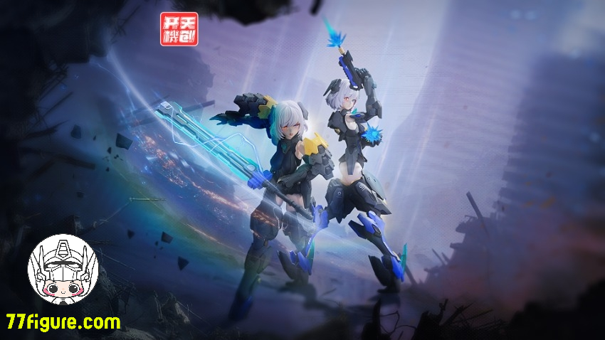 【先行販売】開天機創 1/12 機動天使 シリーズ ブラックスワン・アリシア プラモデル