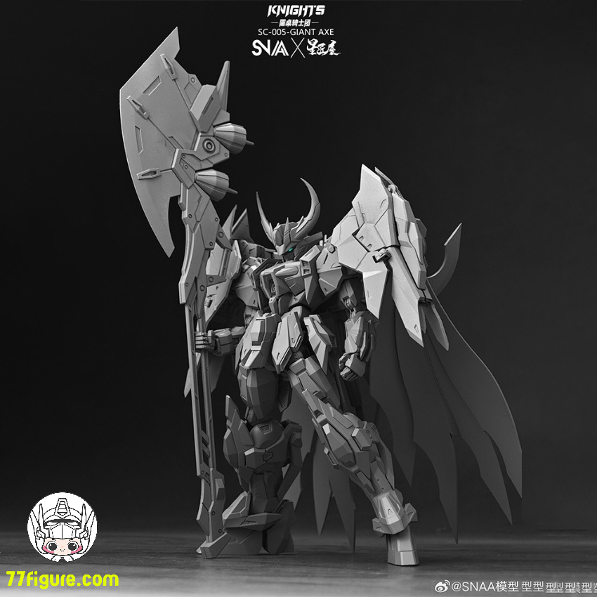 SNAA Model 1/144 円卓の騎士 咆哮の斧 ランスロット(Lancelot)プラモデル