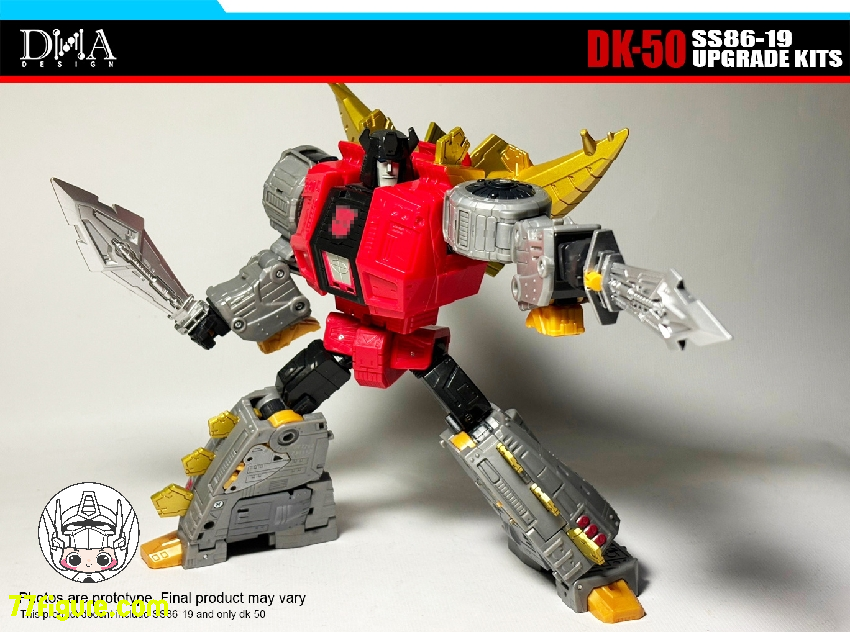 【品切れ】DNA Design DK-50 SS86-19 ダイノボット スナール用 アップグレードキット