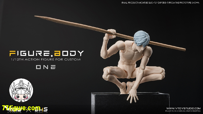 VTOYS X BMS 1/12 VB002 可動壱号素体 白肌 Ver.