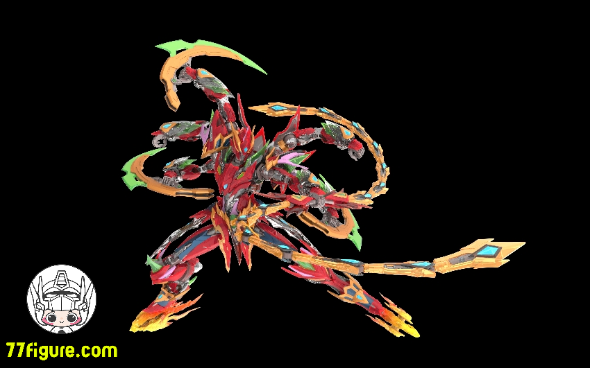 【品切れ】摩動核 Motor Nuclear MNP-XH04T 哪吒 プラモデル 透明版