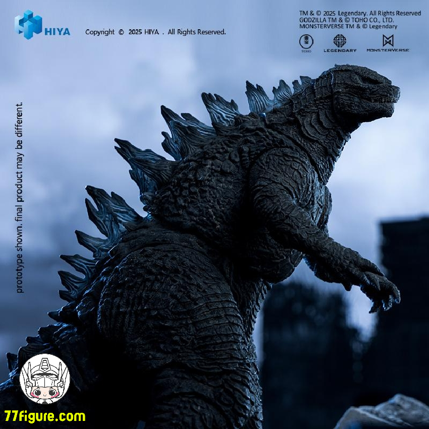 【先行販売】Hiya Toys Exquisite Basic シリーズ ゴジラ 2014 ホットライン バージョン 塗装済み可動フィギュア