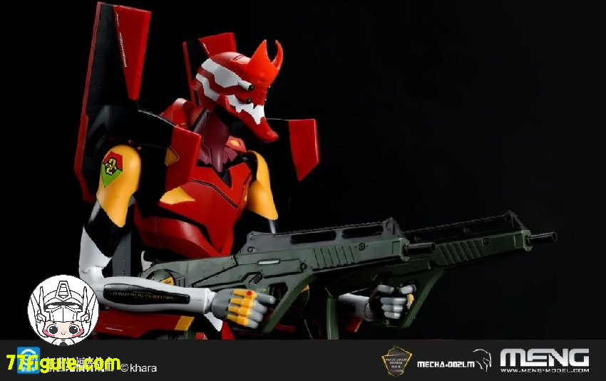 【品切れ】MENG Model Mecha-002LM 新世紀エヴァンゲリオン EVA-02 Ver1.5 LED付き プラモデル
