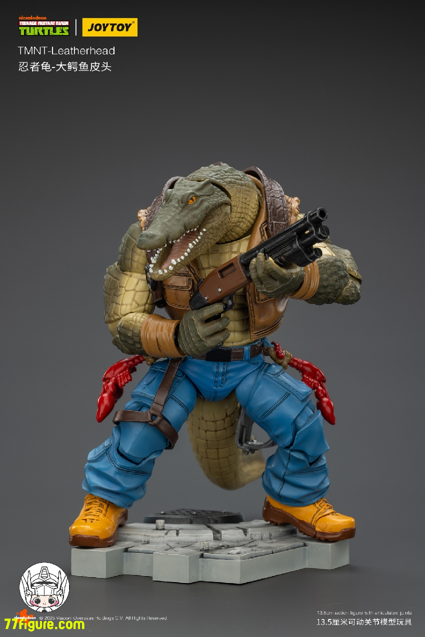 【予約商品】ジョイトイ JoyToy 1/18 ティーンエイジ ミュータント ニンジャ タートルズ 『TMNT 』レザーヘッド 塗装済み可動フィギュア