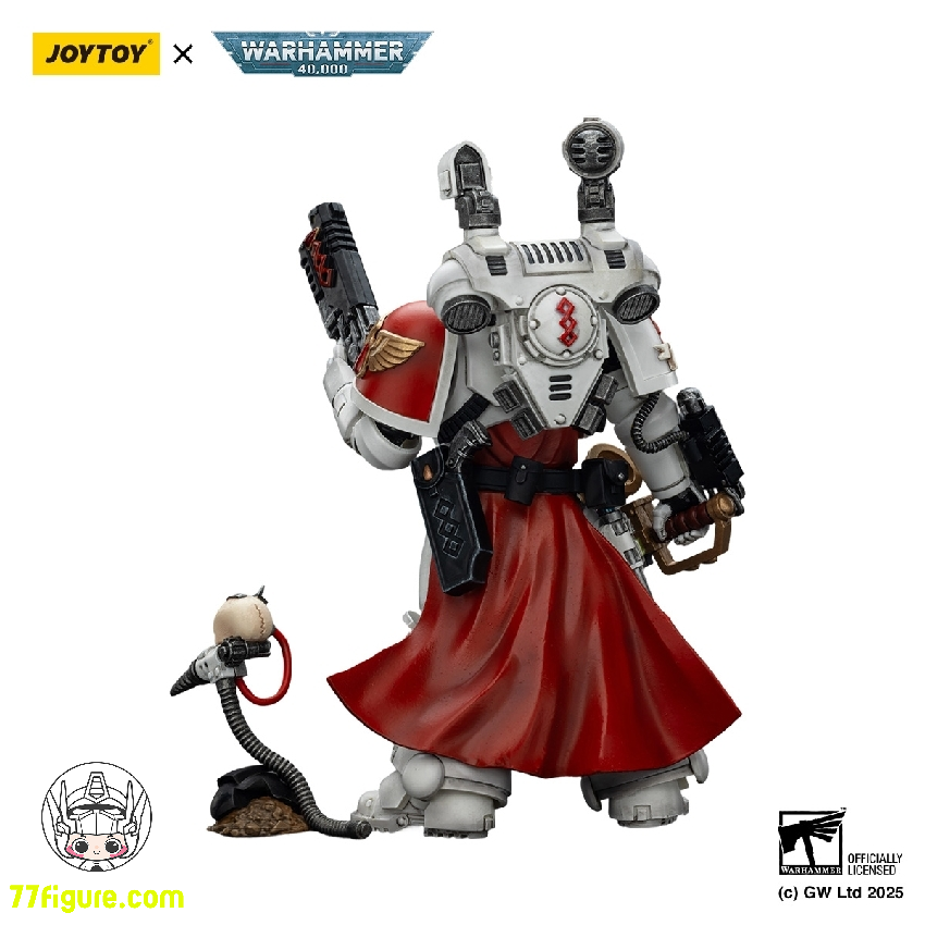 【予約商品】ジョイトイ JoyToy Source 1/18 『ウォーハンマー40K』ブラッド エンジェル サンギナリー プリースト ヘビーボルトピストル、チェーンソード&ナルセシウム付き 塗装済み可動フィギュア