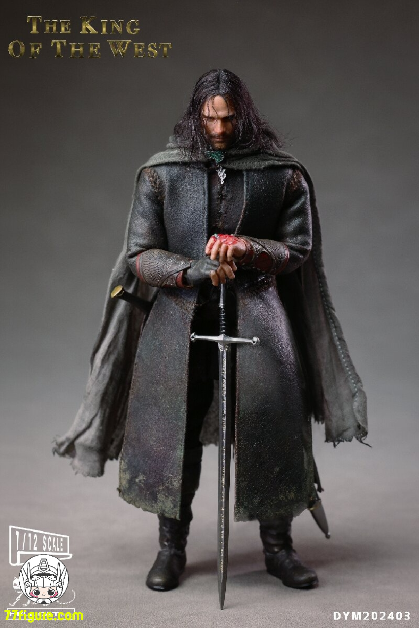 【予約商品】Hell Cat 1/12 DYM202403『指輪物語』アラゴルン 塗装済み可動フィギュア