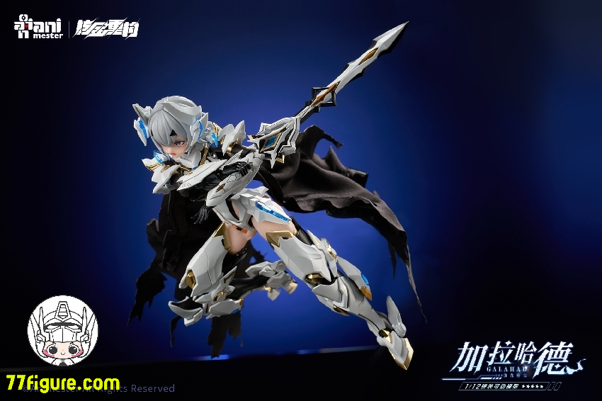 【品切れ】Animester & 核金重構 1/12 「白竜の騎士」ガラハッド(GALAHAD) プラモデル