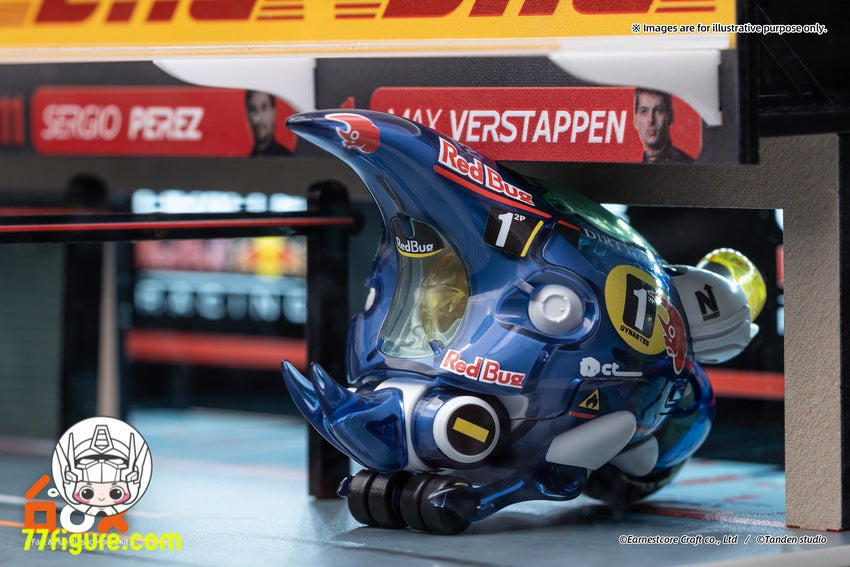 【品切れ】核誠治造 Earnestcore Craft ランチボックス シリーズ 大兜丸 紅牛甲虫車隊 青透明版 プラモデル