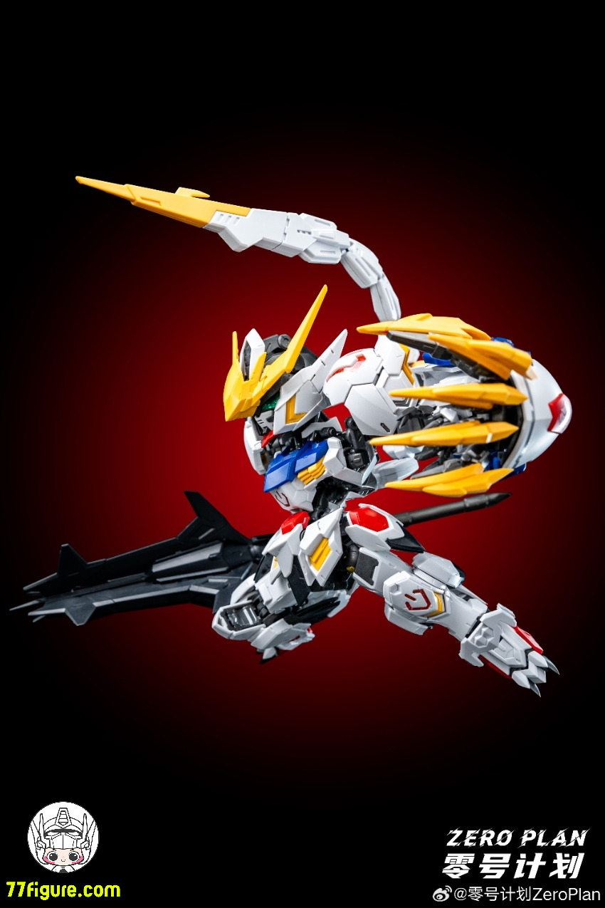 ZeroPlan 1/100 MGSD バルバトス ガンダム用 ウルフクロー プラモデル