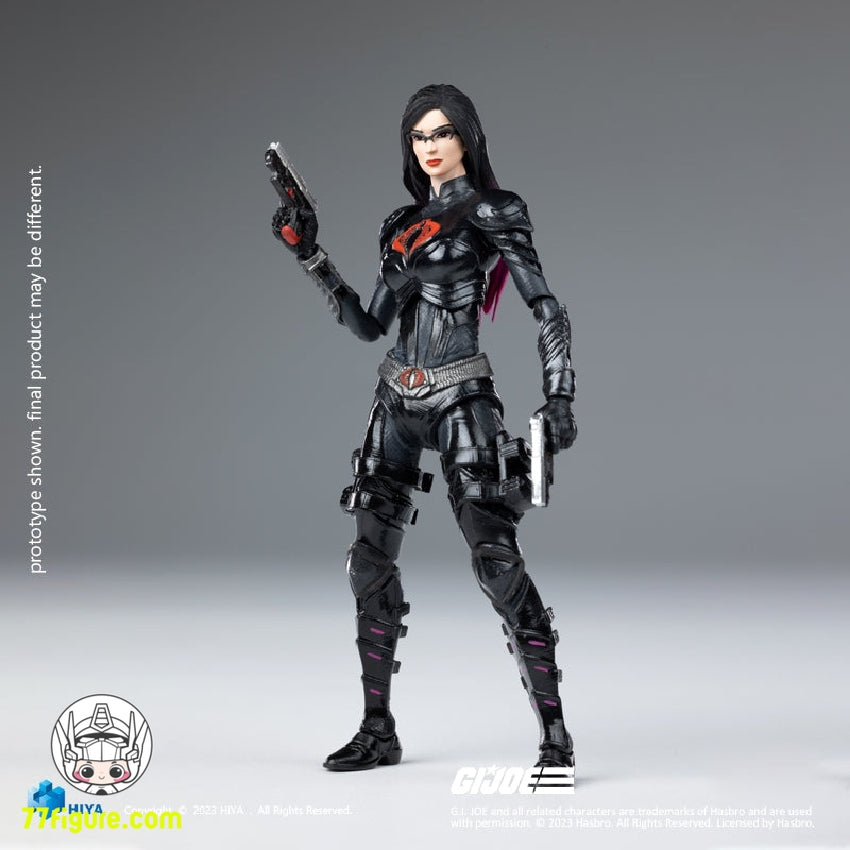 【品切れ】Hiya Toys 1/18 Exquisite Mini シリーズ G.I.ジョー 男爵夫人 塗装済み可動フィギュア