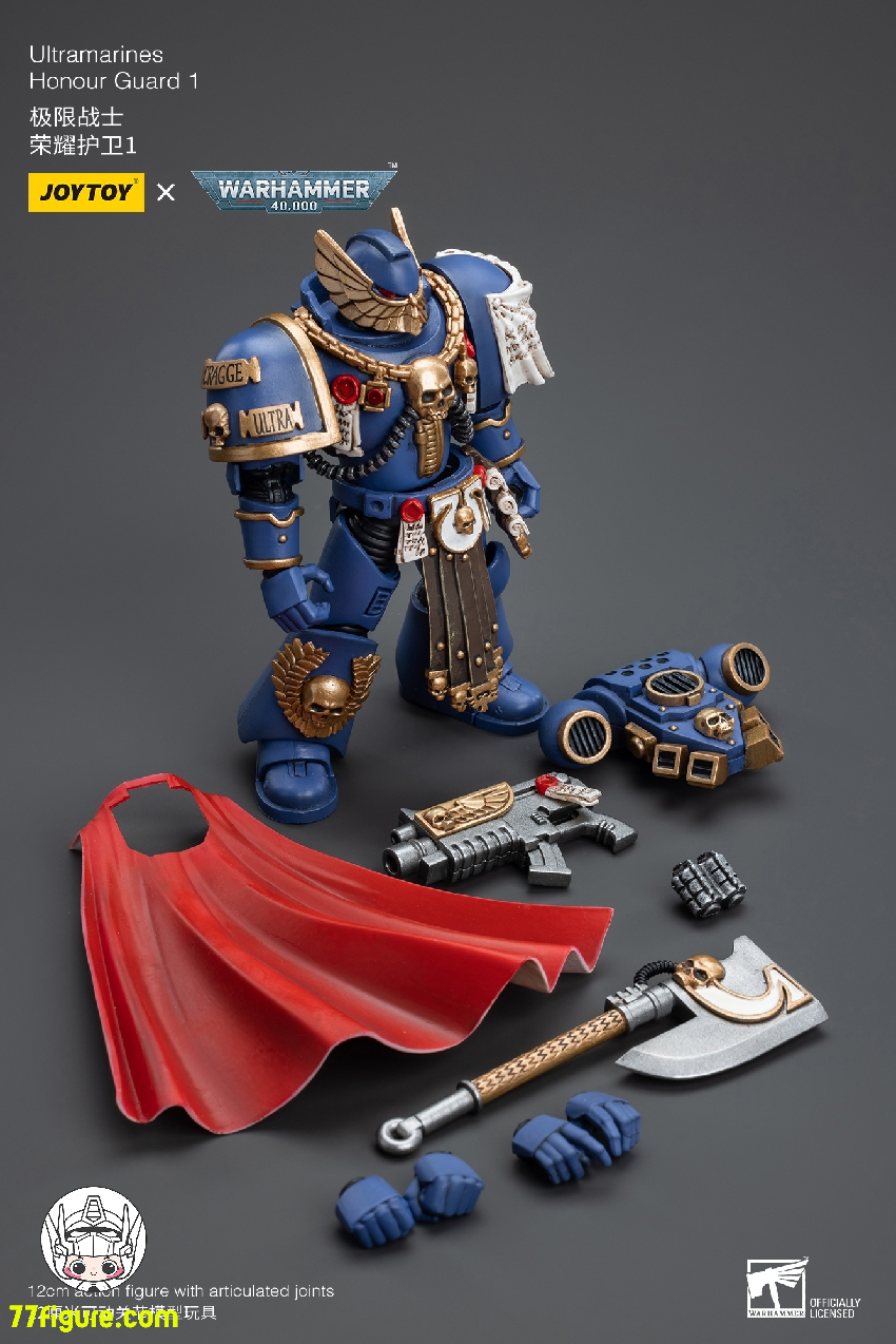 【品切れ】ジョイトイ JoyToy Source 1/18 『ウォーハンマー40K』ウルトラマリン オナーガード 1 塗装済み可動フィギュア