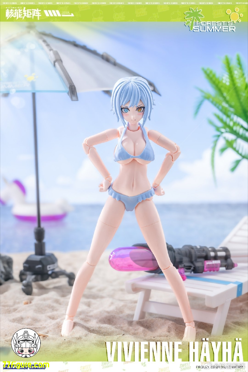 【品切れ】Nuke Matrix 1/12 「ファンタジーガール」Vivienne Häyhä Summer Shine Ver. プラモデル