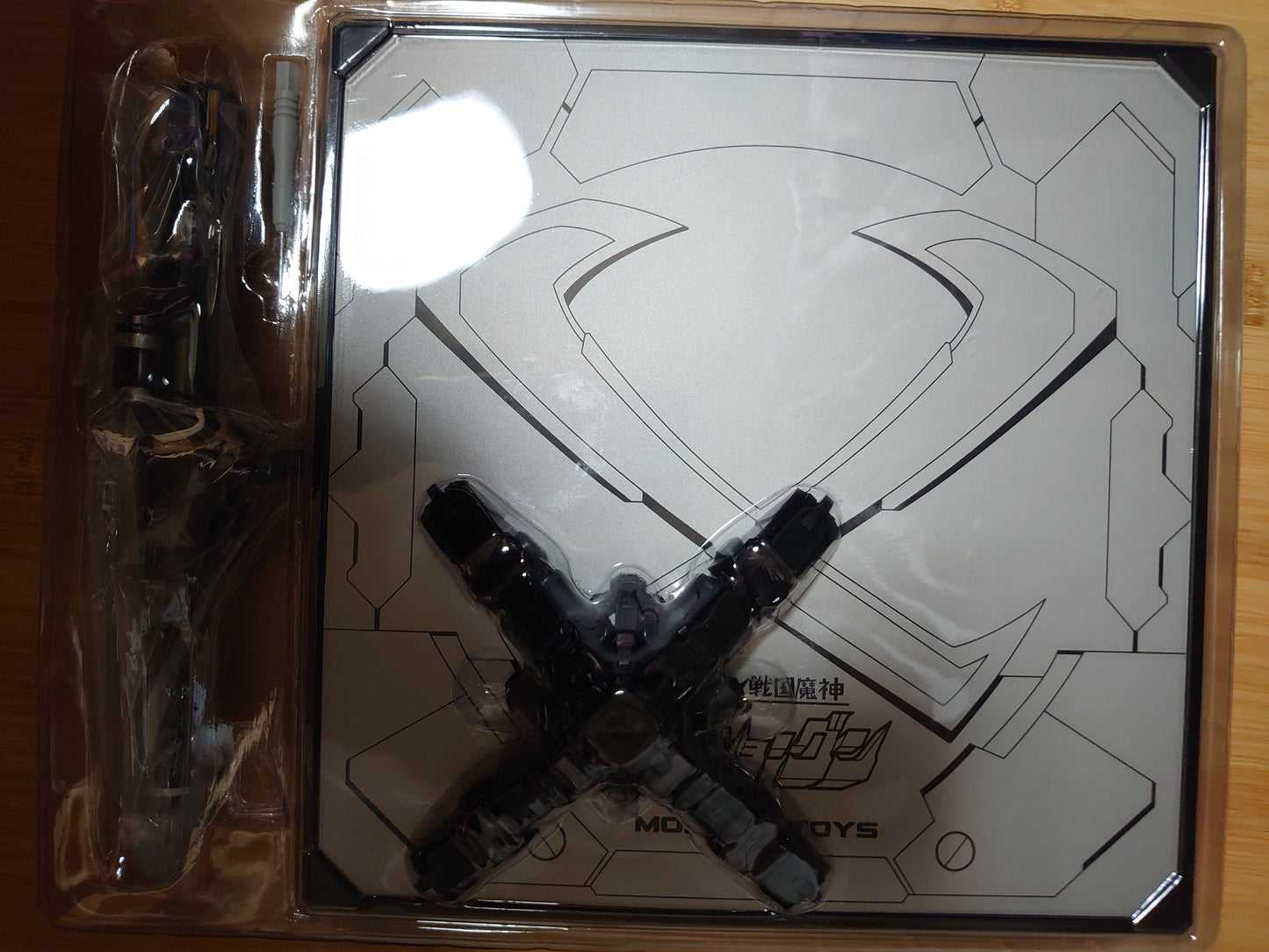 【セール品】【箱傷み有・再掲載】未使用 Moshow 模寿 戦国魔神 豪将軍 塗装済み可動フィギュア