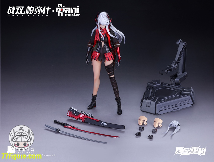 【品切れ】Animester 1/9 「パニシング:グレイレイヴン」深淵ノ紅 ルシア 塗装済み可動フィギュア