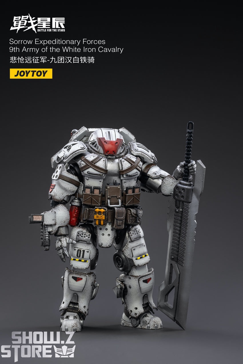 【セール品】ジョイトイ JoyToy Source 暗源 1/18 バトル フォー ザ スターズ 悽愴たる遠征軍 白鉄騎兵隊第九連隊 塗装済み可動フィギュア