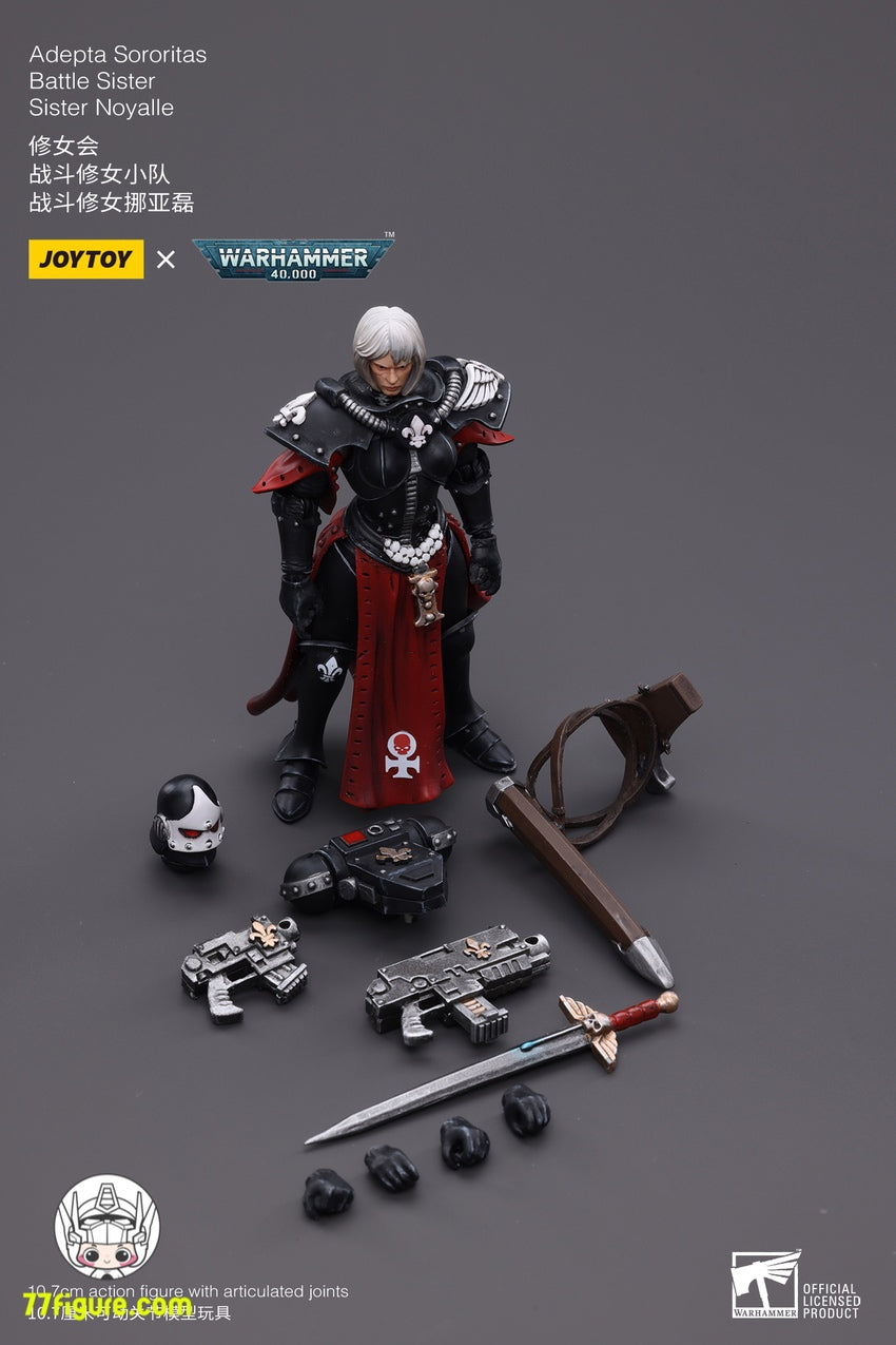 【品切れ】ジョイトイ JoyToy Source 1/18『ウォーハンマー40K』アデプタ ソロリタス バトル シスター シスター ノヤレ 塗装済み可動フィギュア