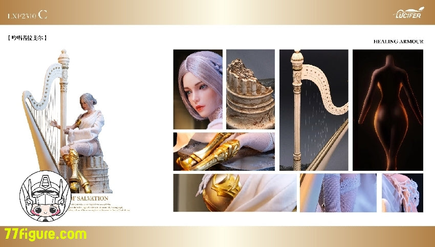 【先行販売】Lucifer 1/6 LXF2310C 「救いの翼」詠唱者ラファエル 塗装済み可動フィギュア