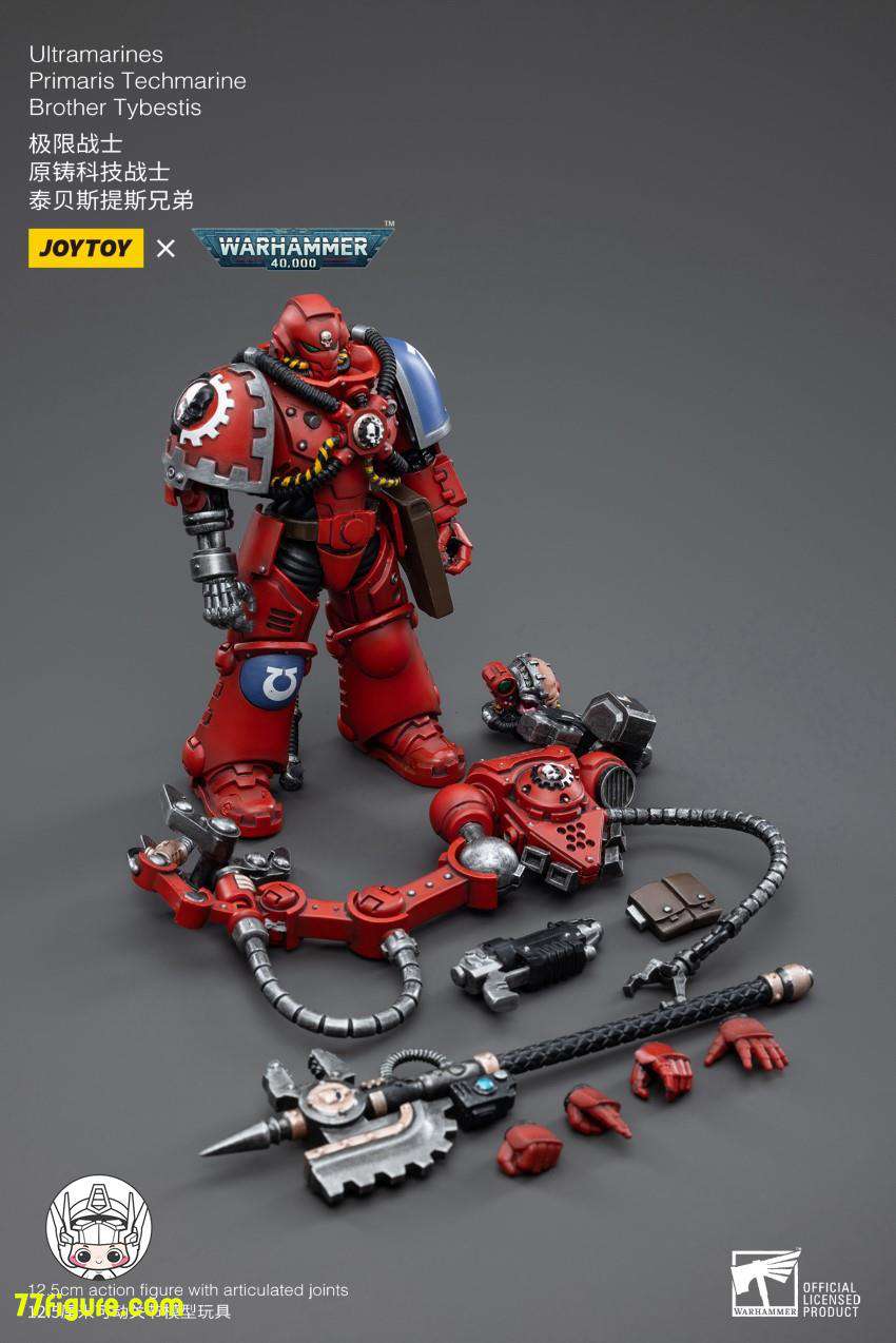【再発行】ジョイト JoyToy Source 暗源 1/18 ウォーハンマー40K Warhammer40K ウルトラマリーンテクマリンブラザー タイベティス 塗装済み可動フィギュア