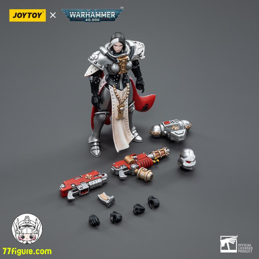 【品切れ】ジョイトイ JoyToy Source 1/18 『ウォーハンマー40K』アデプタ・ソロリタス オーダー・オヴ・ザ・アージェントシュラウド シスター・ヴィタス 塗装済み可動フィギュア
