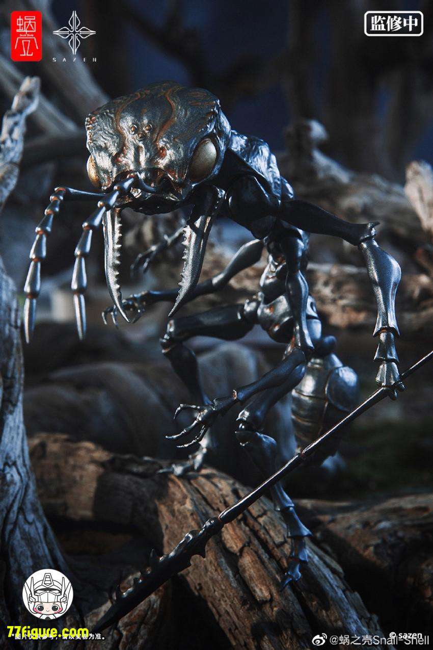 【品切れ】蝸之殻スタジオ 1/12 「アント・ソルジャー」 塗装済み可動フィギュア