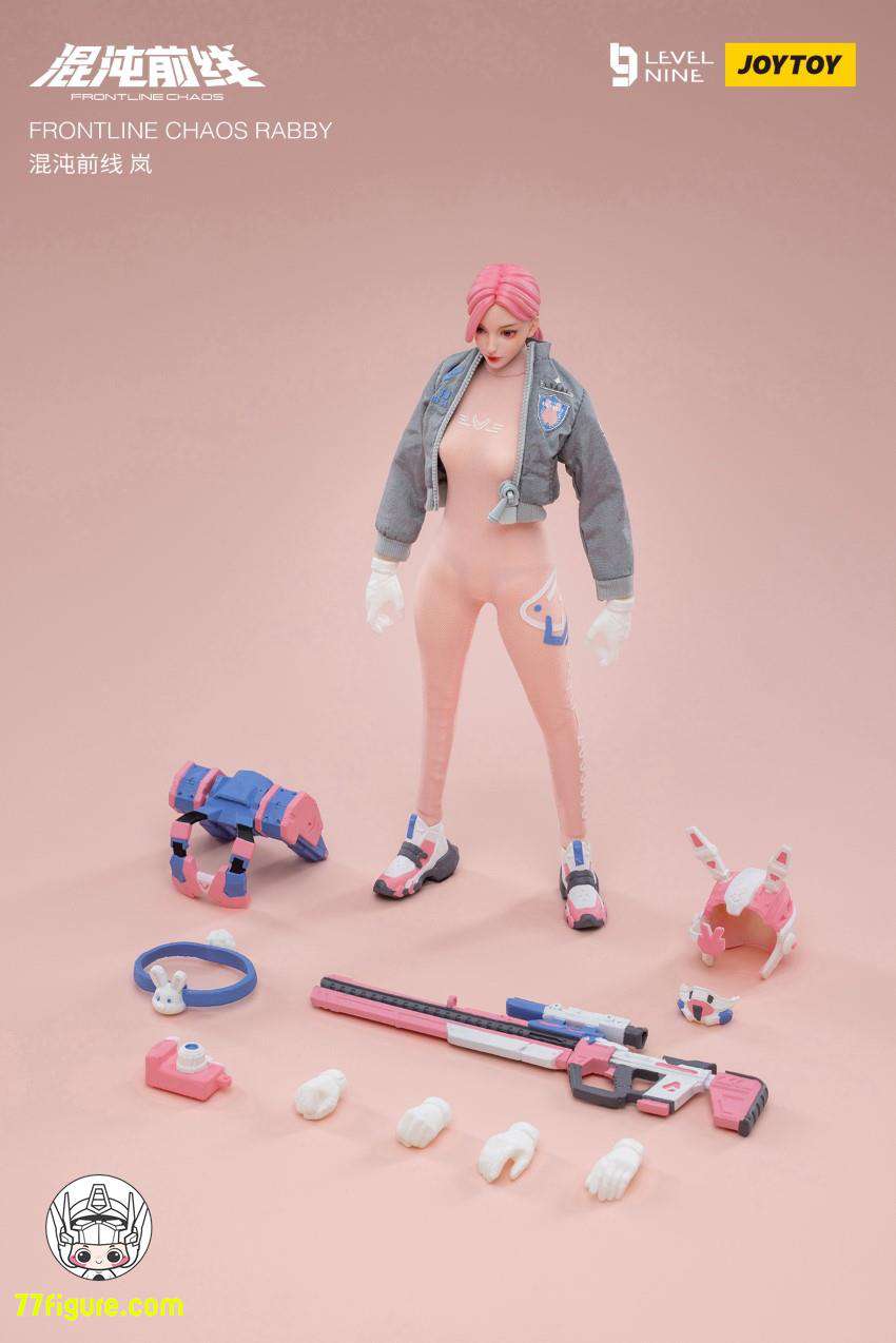 ジョイトイ JoyToy Source 1/12 「フロントラインカオス・混沌前線」嵐 塗装済み可動フィギュア