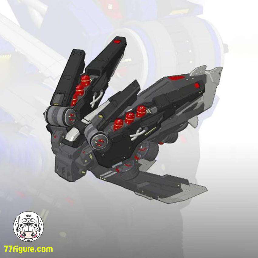 【品切れ】核能模型 MGガンダム通用バックパック(ブラック) プラモデル
