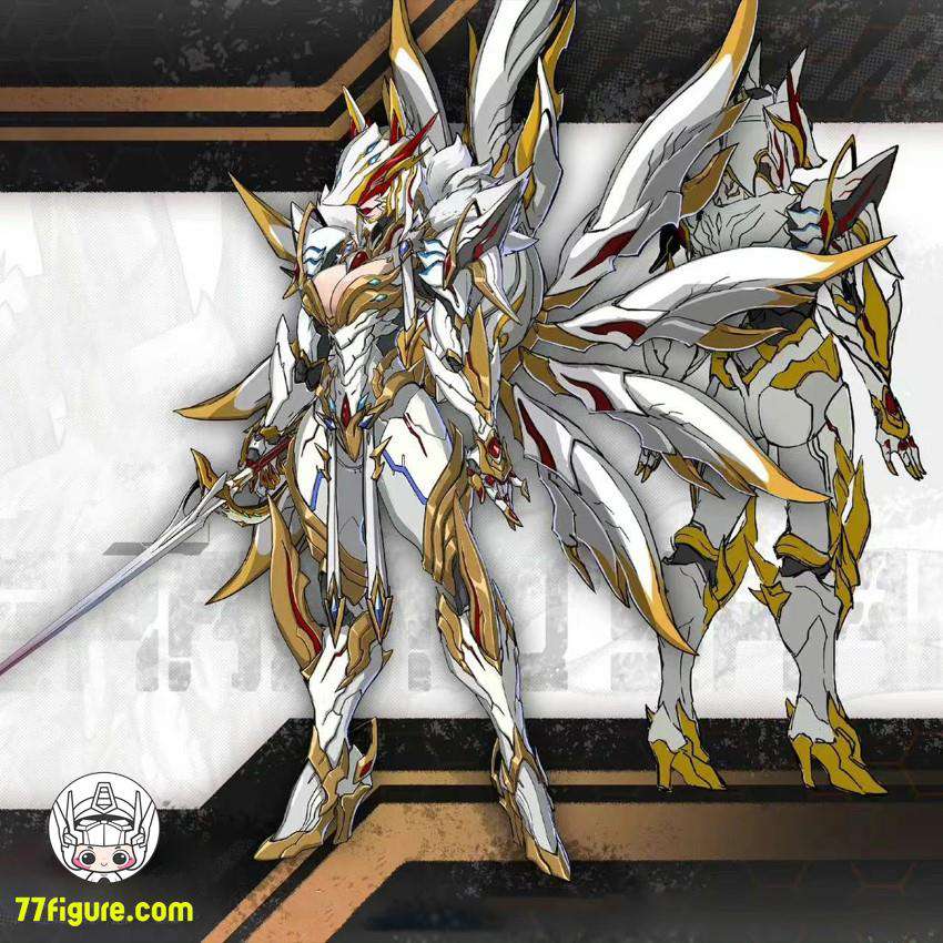 【先行販売】和模線×太乙動漫 「守護降臨-十二神将-バファリオン」幻魔エンプレス・塗山 塗装済み可動フィギュア