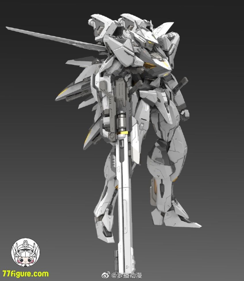 【品切れ】Robox Animation TEST-70 アーマード コロッサス 白露 エア コンバット カスタム プラモデル