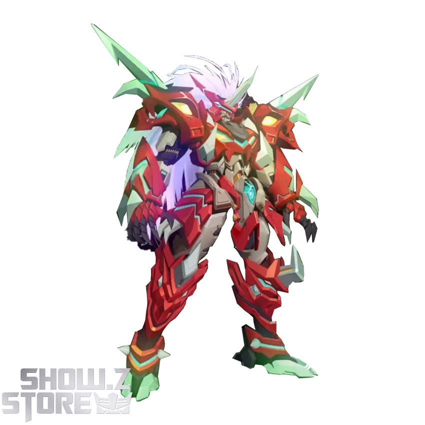 【品切れ】Moshow 機動戦隊アイアンサーガ 空呪罗 ASYURA 塗装済み可動フィギュア