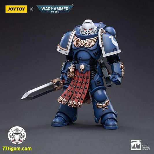【品切れ】ジョイトイ JoyToy Source 暗源 1/18 ウォーハンマー40K Warhammer40K 極限戦士原鋳突撃仲裁者ベテラン 塗装済み可動フィギュア