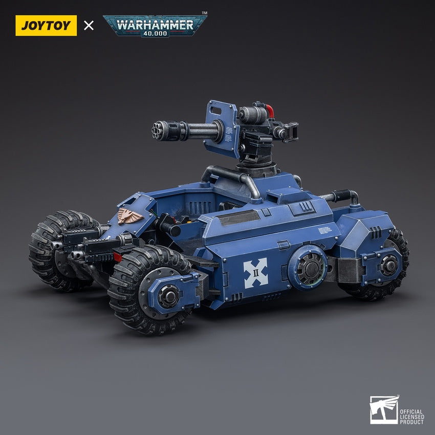 【品切れ】ジョイトイ JoyToy Source 暗源 1/18 ウォーハンマー40K Warhammer40K ウルトラマリン プライマル フォージ インベーダー 全地形万能車ATV 塗装済み可動フィギュア