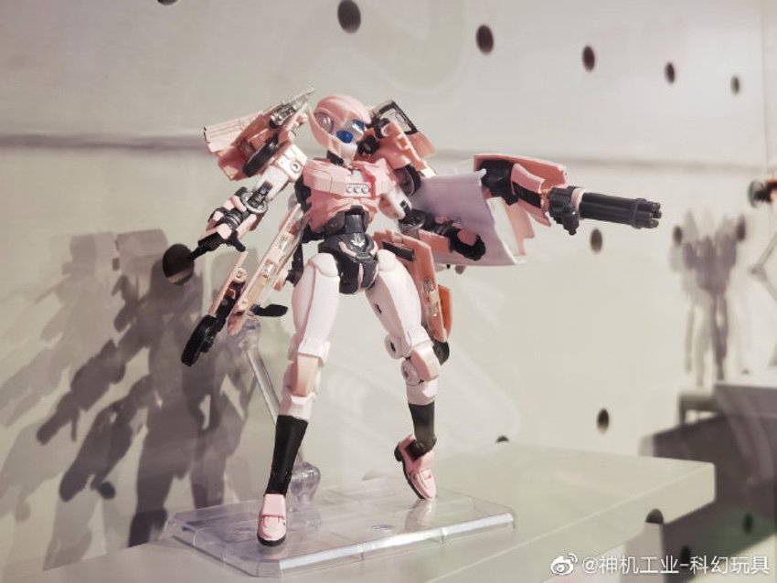 【品切れ】機神工業 Sci-Figure Industry 五菱宏光ミニEV 星雲 塗装済み可動フィギュア