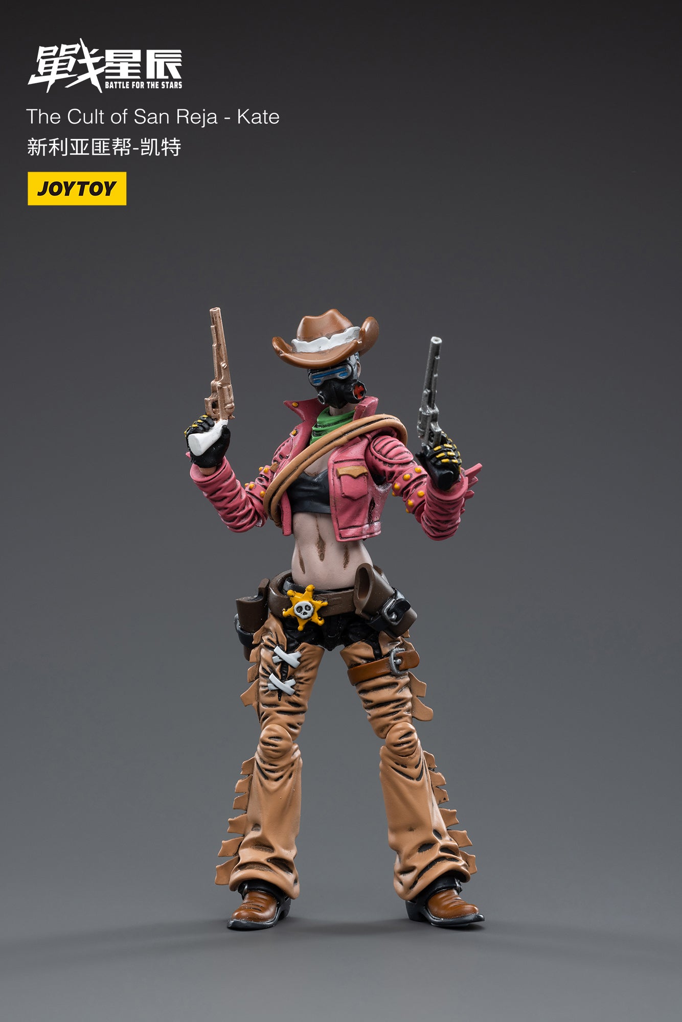 【品切れ】ジョイトイ JoyToy Source 暗源 1/18 戦星辰 サンレジャのならず者 ケイト 塗装済み可動フィギュア