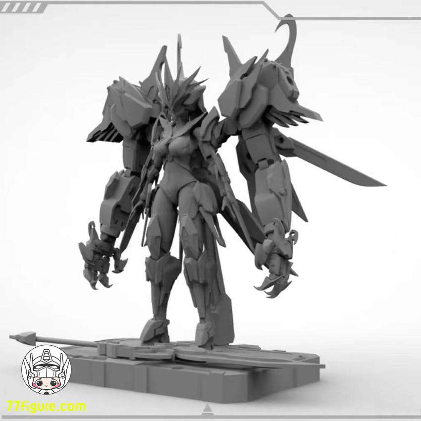 YOLOPARK 「煌霊戦術小隊」 隊長・煌 プラモデル - 77figure.com