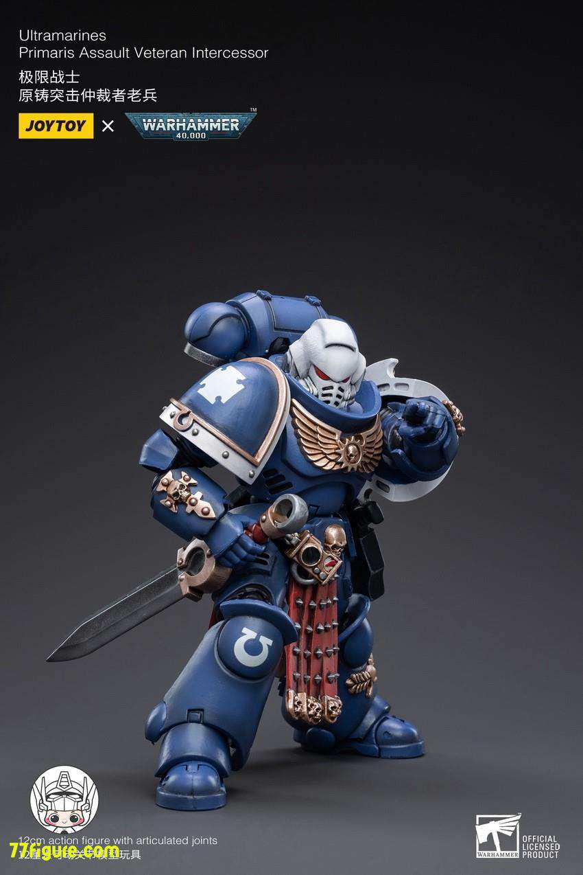 【品切れ】ジョイトイ JoyToy Source 暗源 1/18 ウォーハンマー40K Warhammer40K 極限戦士原鋳突撃仲裁者ベテラン 塗装済み可動フィギュア