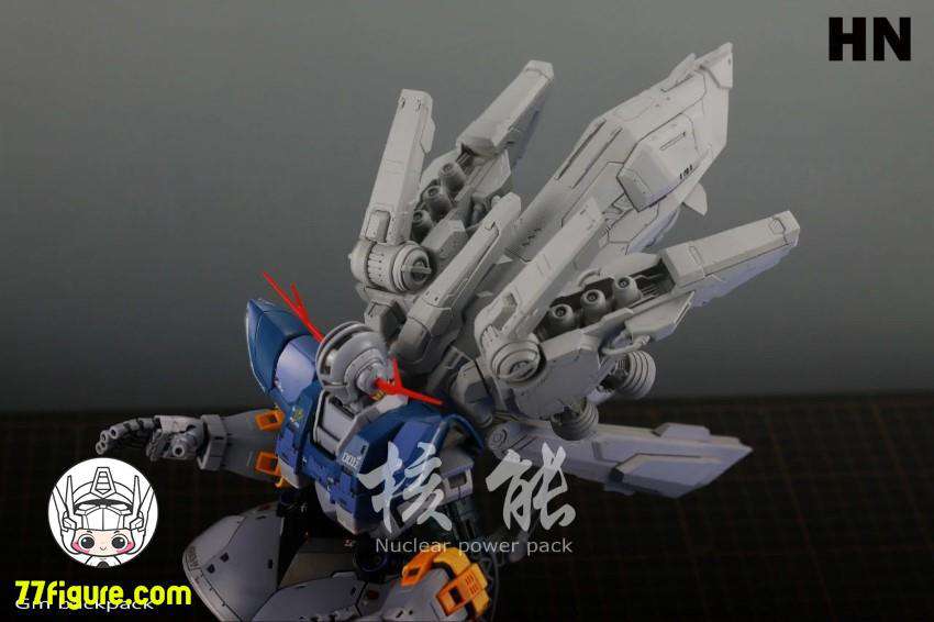 【品切れ】核能模型 MGガンダム通用バックパック(ブルー) プラモデル